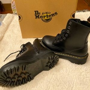 Dr. Martens Black Platform Boots